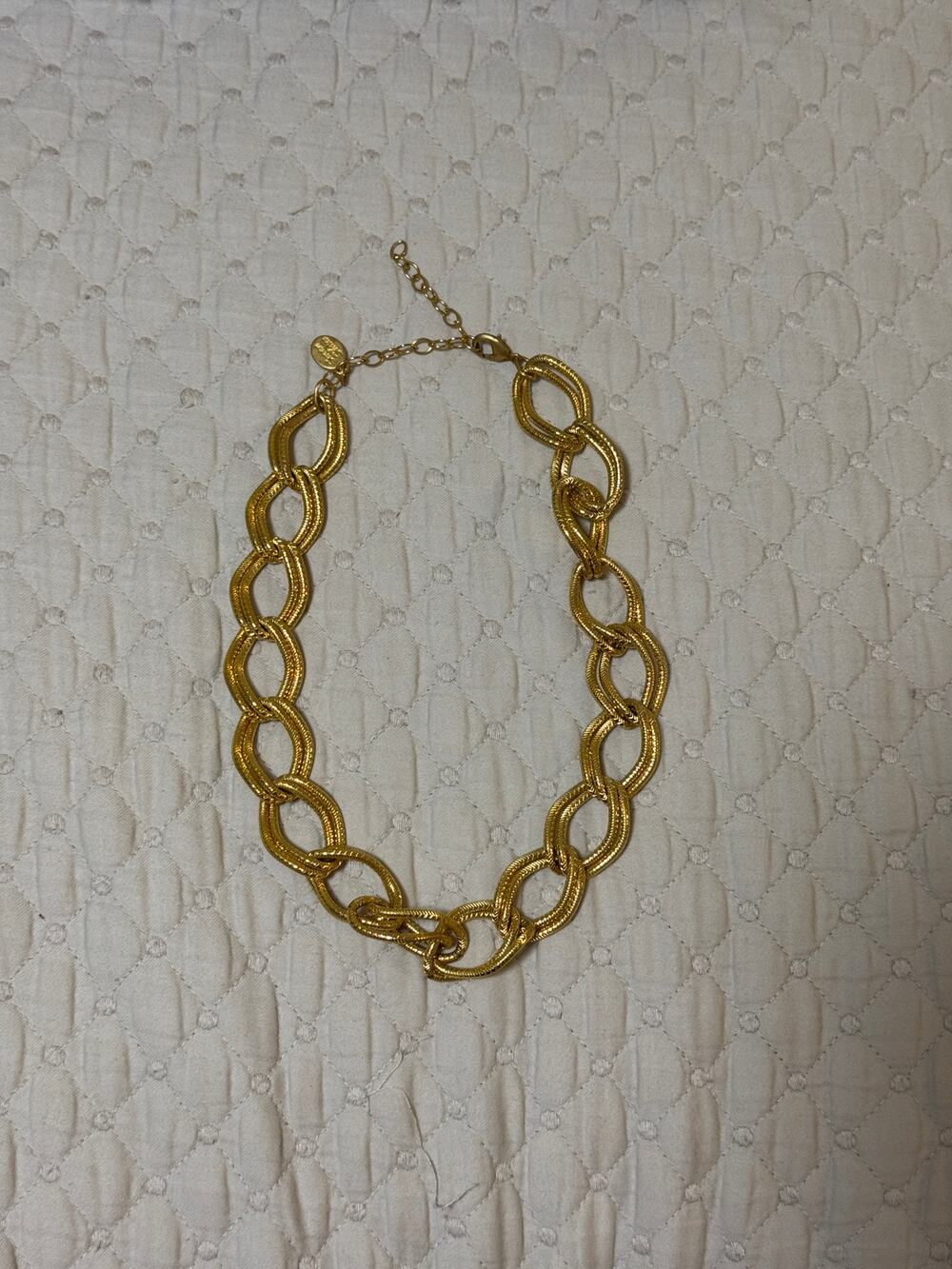 Susan Shaw Double Chain Necklace